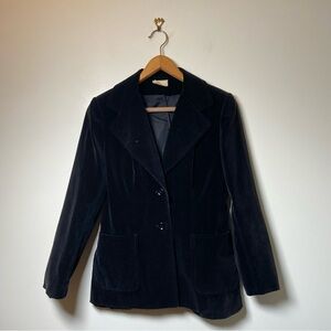 Vintage Fred Meyer Velvet Blazer